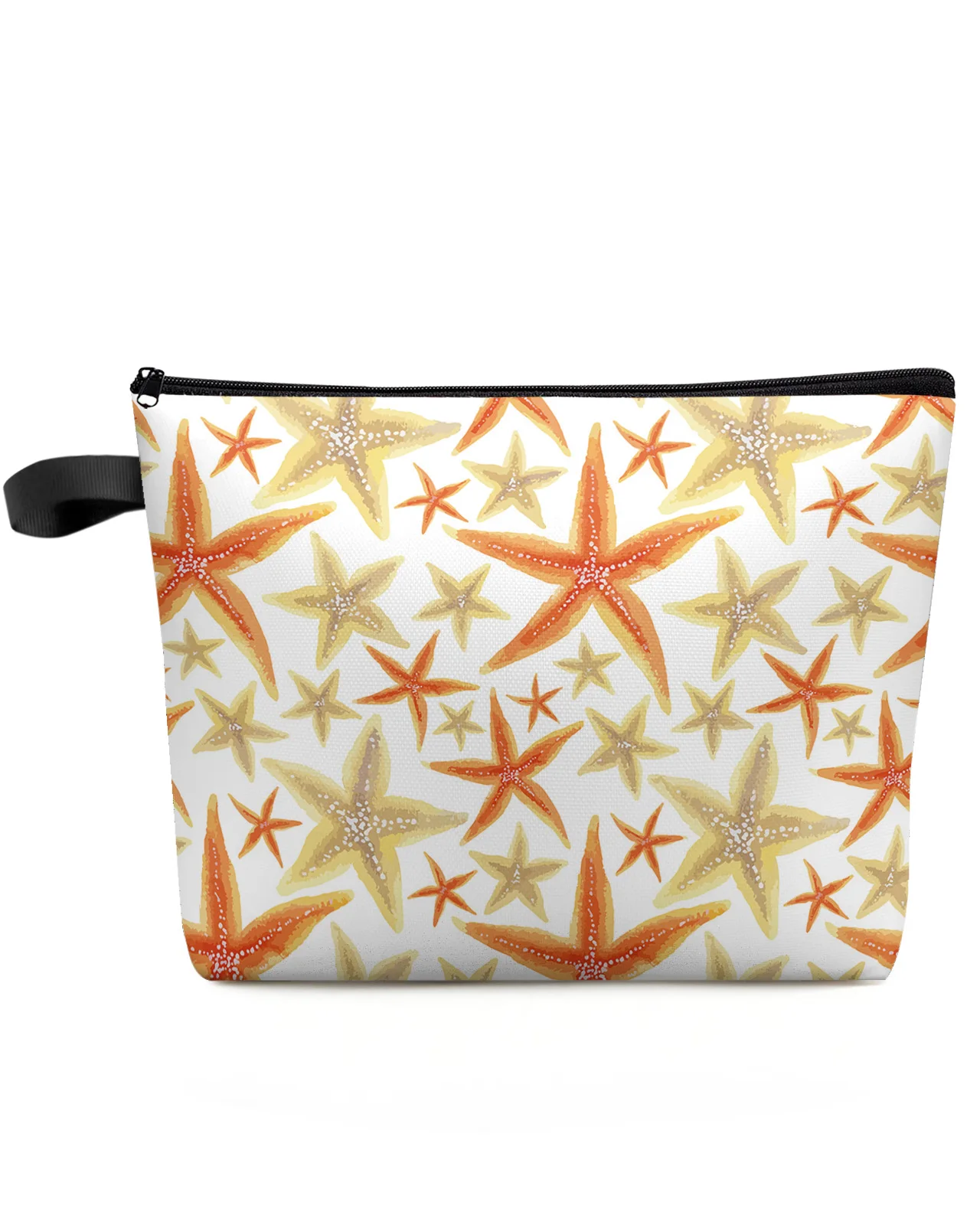 

Summer Ocean Starfish Cosmetic Bag Portable Makeup Pouch Women Waterproof Bathroom Washbag Multifunctional Toiletry Kit