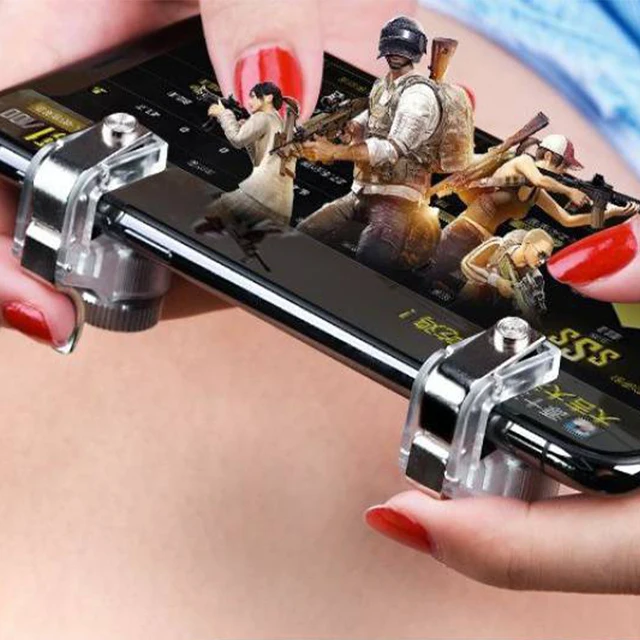 Trigger Gaming Per Smartphone - Pulsanti Di Fuoco Per Pubg, Mobile Games, Compatibile 4.6-6.5 Pollici - Foto 3