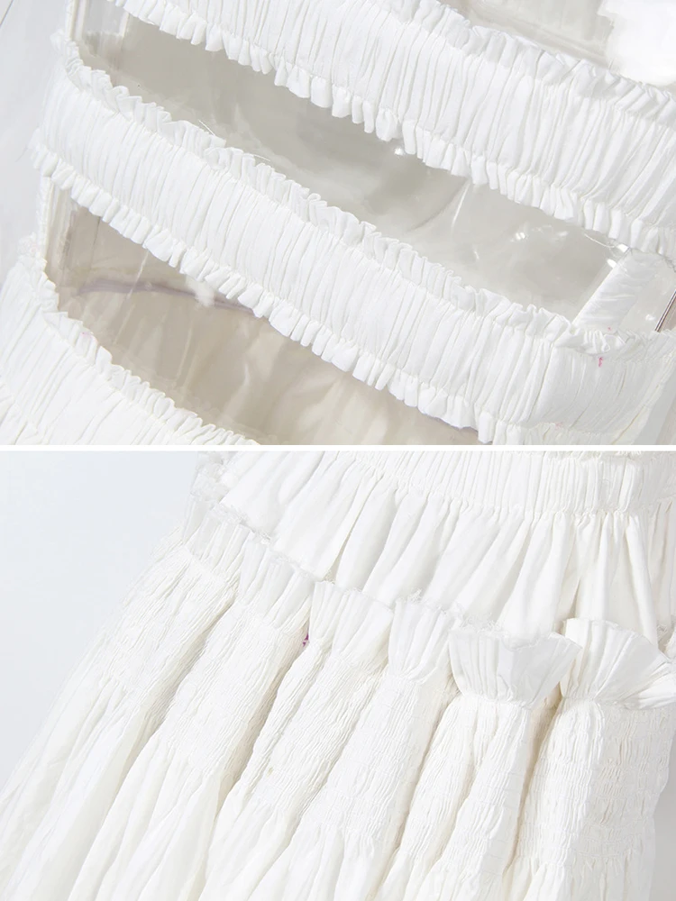 فستان أنيق بدون أكمام