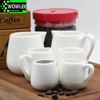 European Coffeeware Ceramic Milk Jug Afternoon Tea Cafe Barista Coffee Maker Tools  Pitcher Cup Cafeteira Espumador De Leche 2