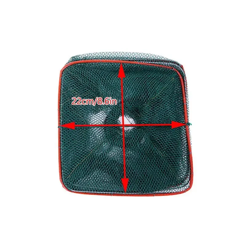 Collapsible Net Cage for Crab, Shrimp, and Crayfish