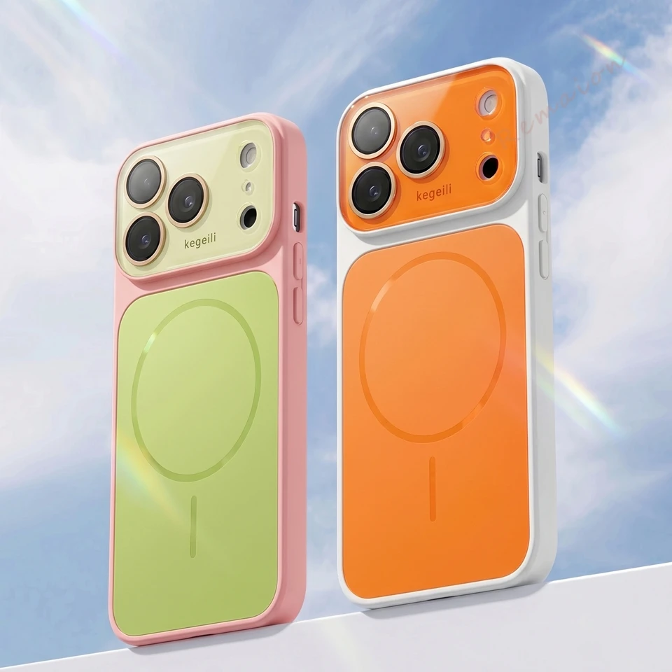 Magnetic Phone Case For Iphone 16 15 14 13 Pro Max Shockproof Cover_voghion.com