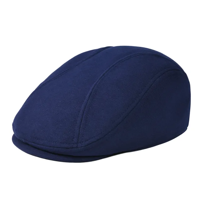 Jangoul Adjustable Beret for Male Summer Spring Newsboy Caps Classic Retro Flat Cap Vintage Brand New Cotton Ivy Hat