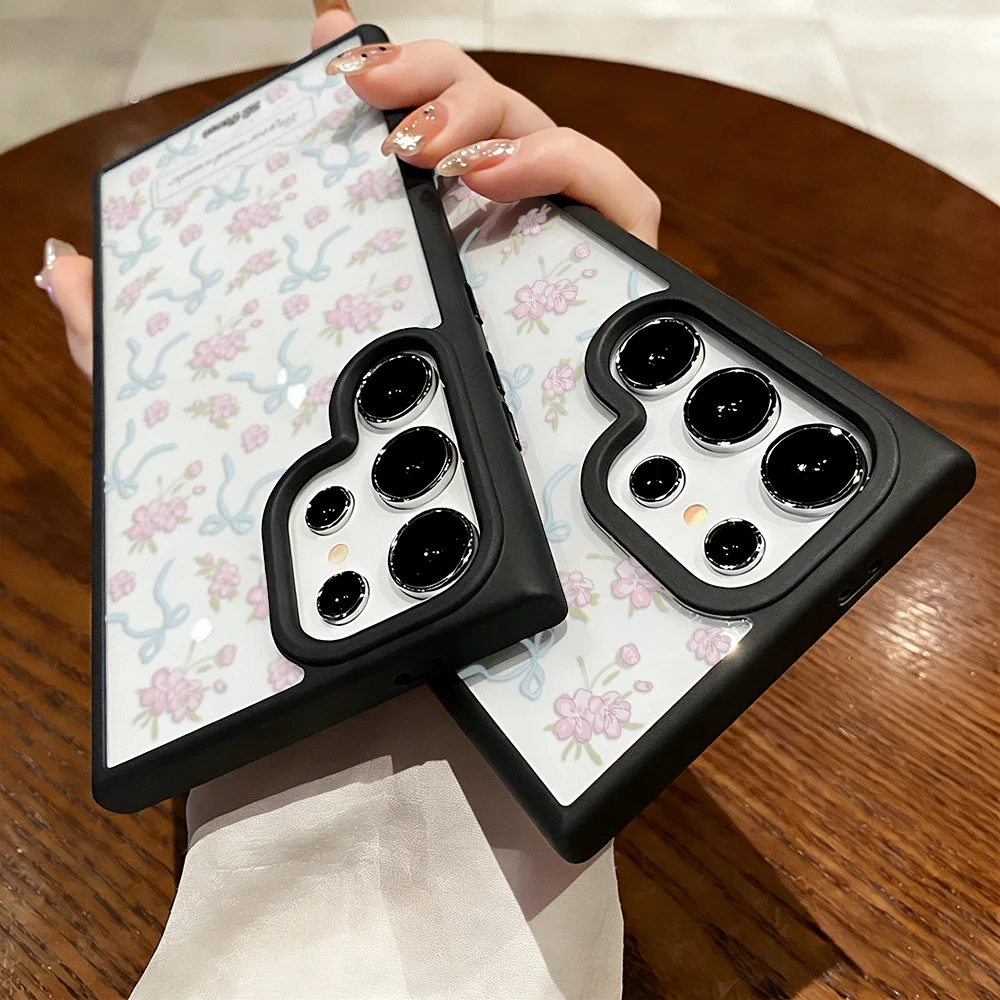 Cute Flower Matte Shockproof Phone Case