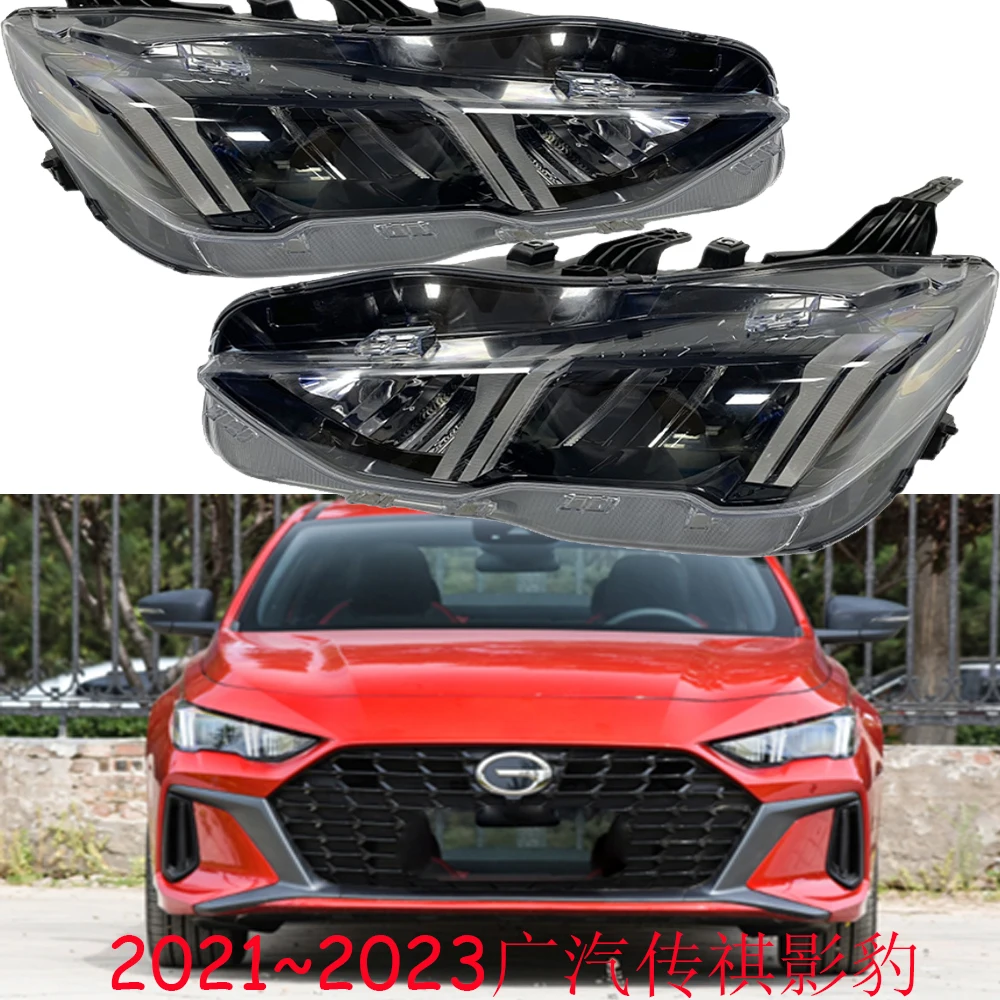

1pcs car bumper headlamp For Trumpchi EMPOW headlight ALL IN LED 2021~2024y car accessories head lamp Trumpchi EMPOW fog lamp