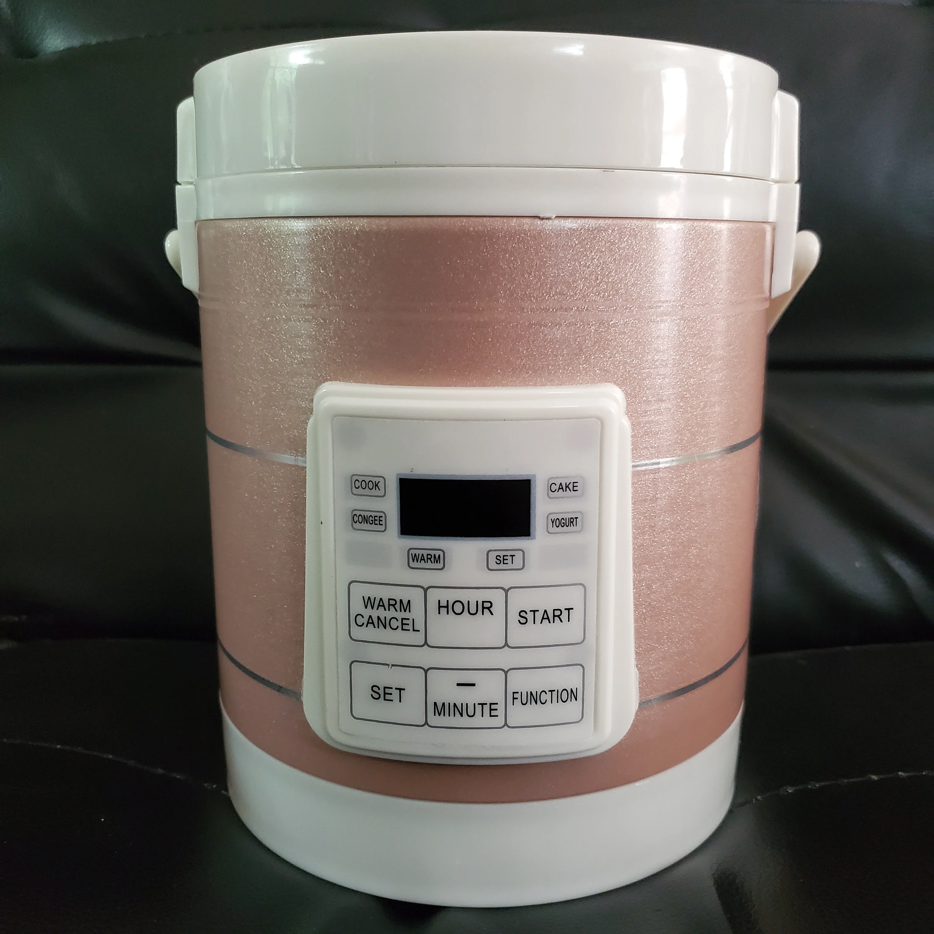 12V and 24 V 1.2L car electric rice cooker is suitable for cars and