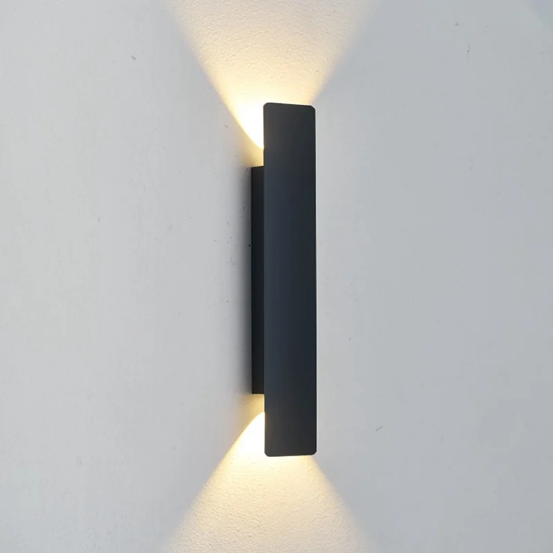 Long wall lamp, simple upper and lower light corridors, stairs, corridors, living room background wall decoration, indoor and ou