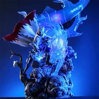 ⁦مجسم أنمي ناروتو هاتاكي كاكاشي النينجا الناسخ 23 سم | Naruto Shippuden Hatake Kakashi 23cm⁩ - الصورة ⁦6⁩