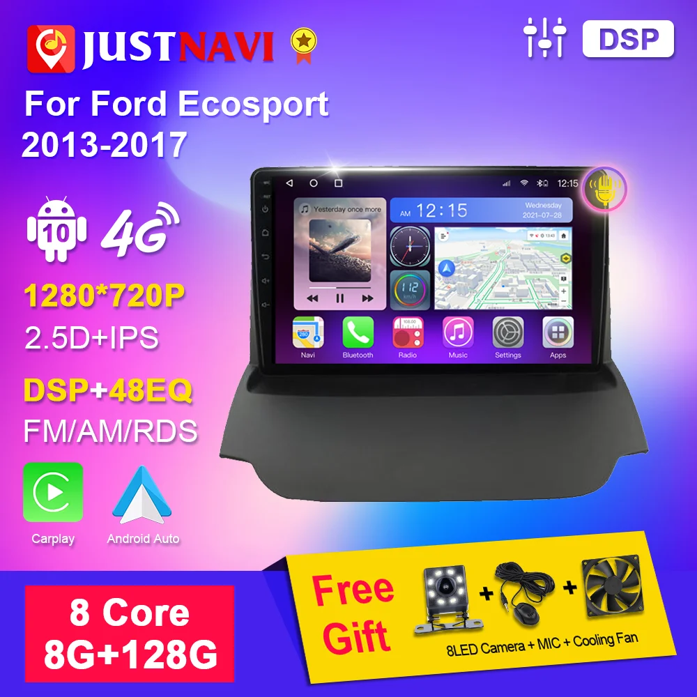Autoradio For Ford Ecosport 2013 2014 2015 2016 2017 Radio 2 Din Audio