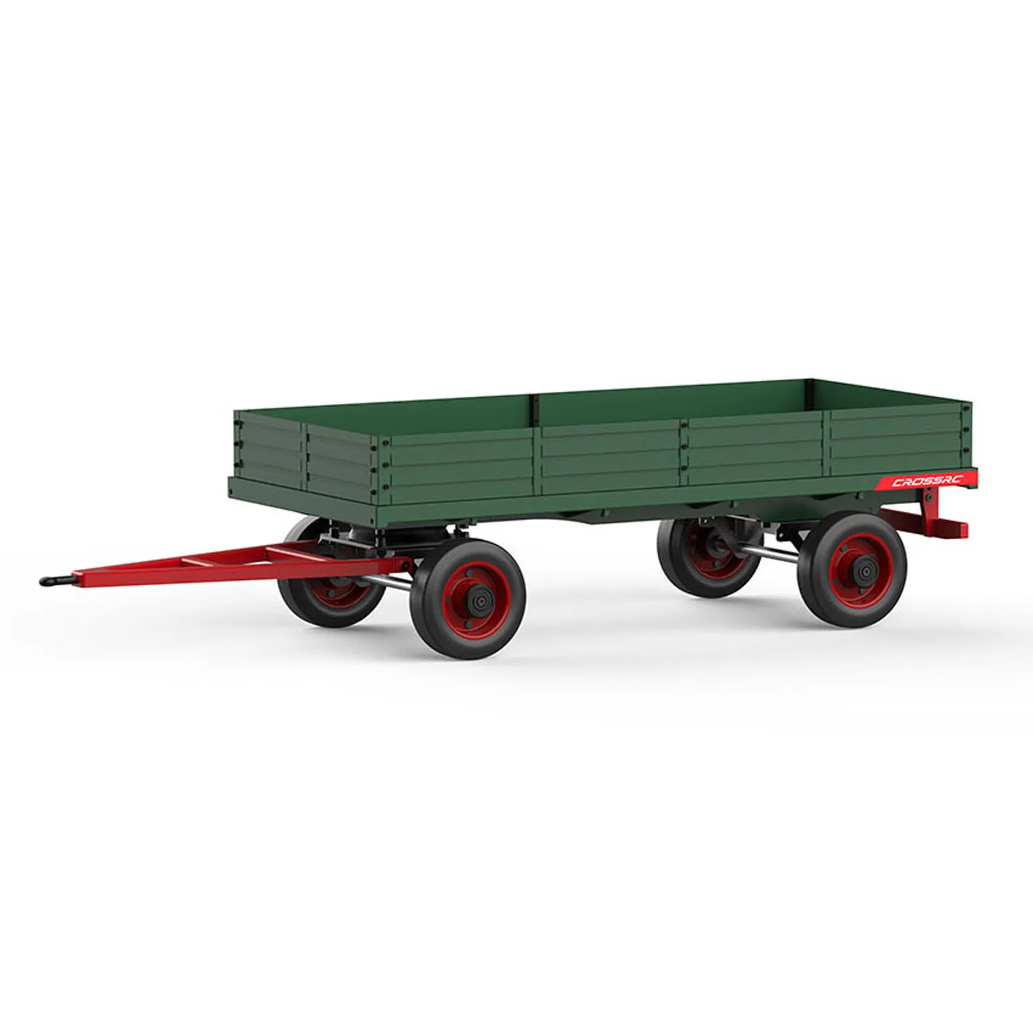 CROSSRC T009 RC Trailer for 1/8 Scale RC Tractor Truck TL4 Iron Bull Remote Control Model Car 3