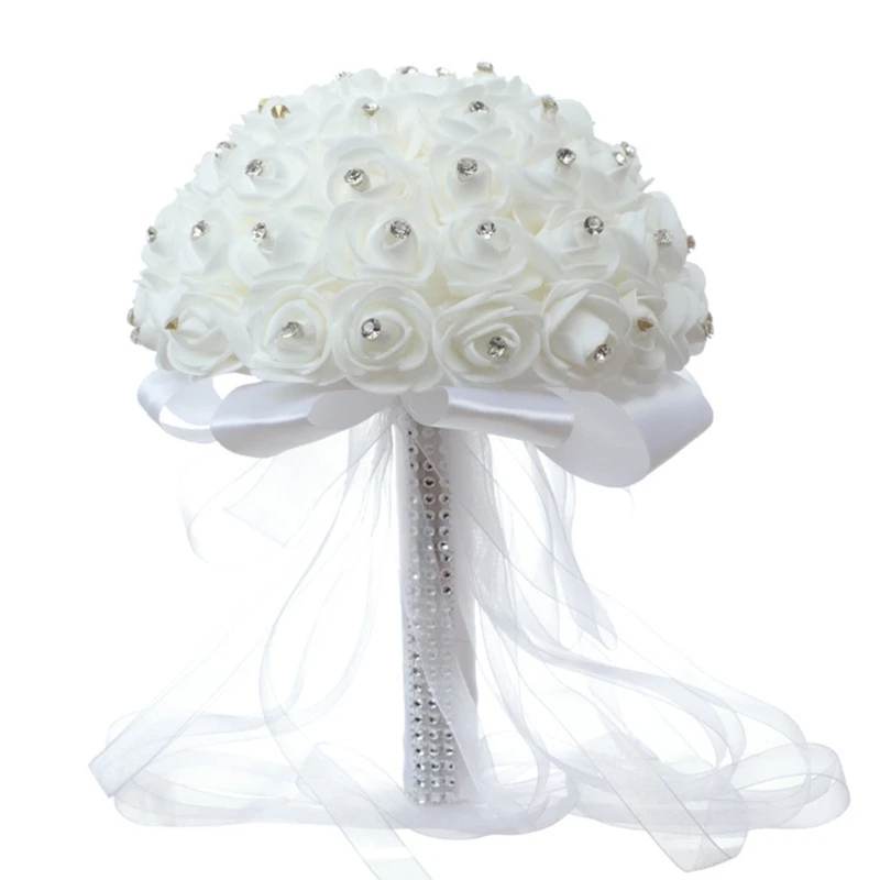 Wedding Bouquets Wedding Flower Decoration Artificial Flower Bouquet Simulation PE Foam Florals Ornament for Wedding