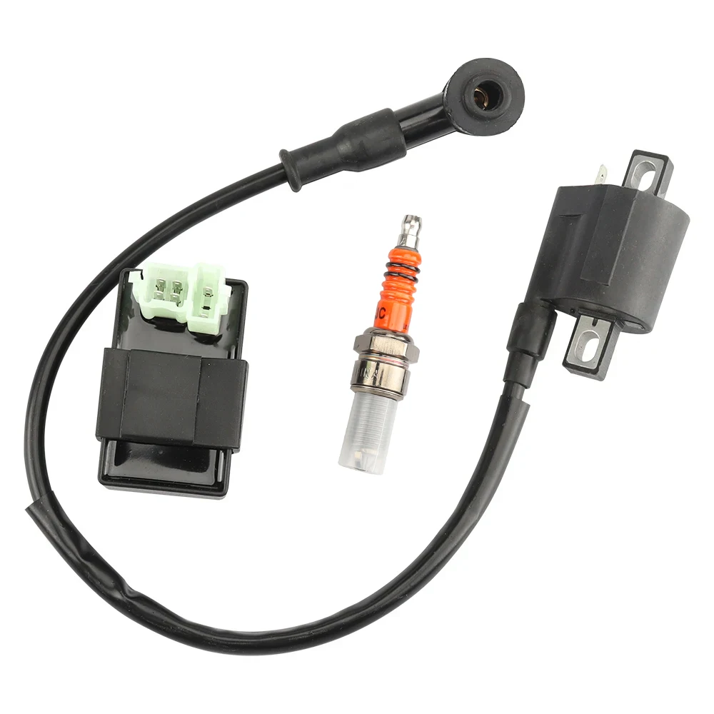 Kit Cablaggio Accensione CDI Per ATV 50-110cc: Bobina E Interruttore, Per Motori 4 Tempi Elettrici, Completo Di Raddrizzatore E Solenoide