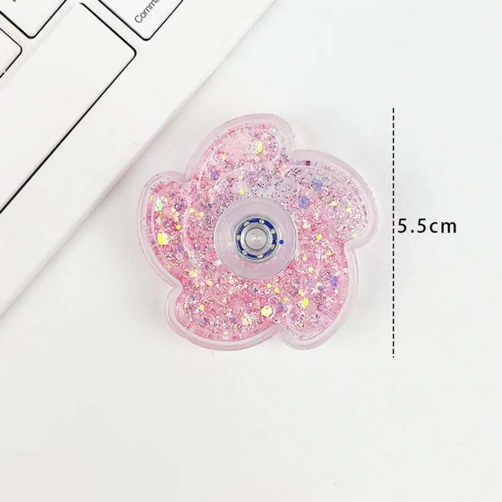 Anti-stress Spinner Toy Fidget Spinner Toy Glitter Quicksand Flower Fidget for Stress Relief Finger for Kids fidget toy sensory fidget toy anti stress toy