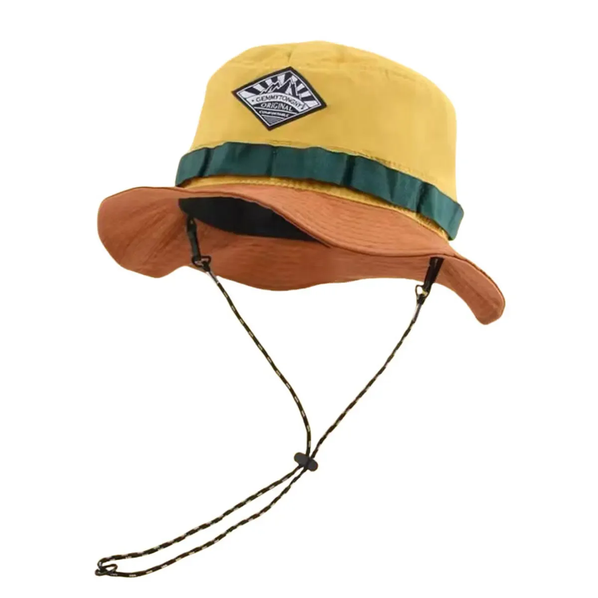 Unisex Luminous Mountain Range Label Bucket Hats Spring Autumn Fishermen Caps Outdoor Casual Sunscreen Hat sun hats,fisherman hat,sunscreen hats,bucket hats,sun hat