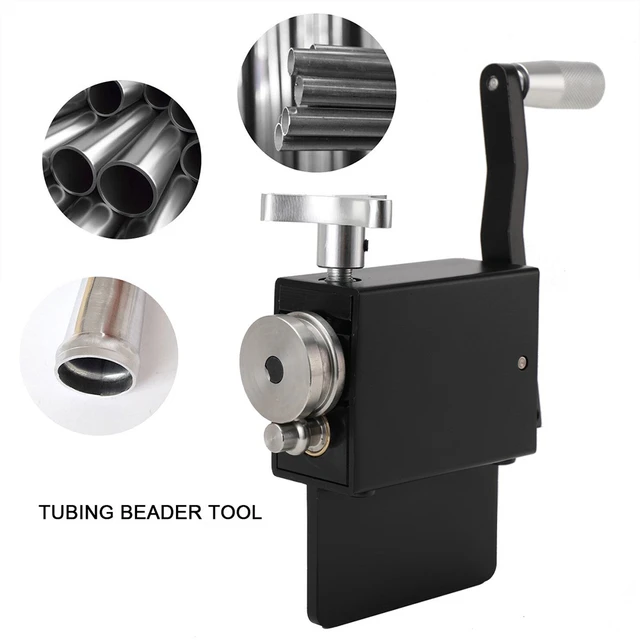  Bead Forming Tool - Bead Roller for Intake and Intercooler  Piping Fits 5/8 and Larger Copper or Aluminum Tubing - Black Tubing Beader  Tool : Automotive