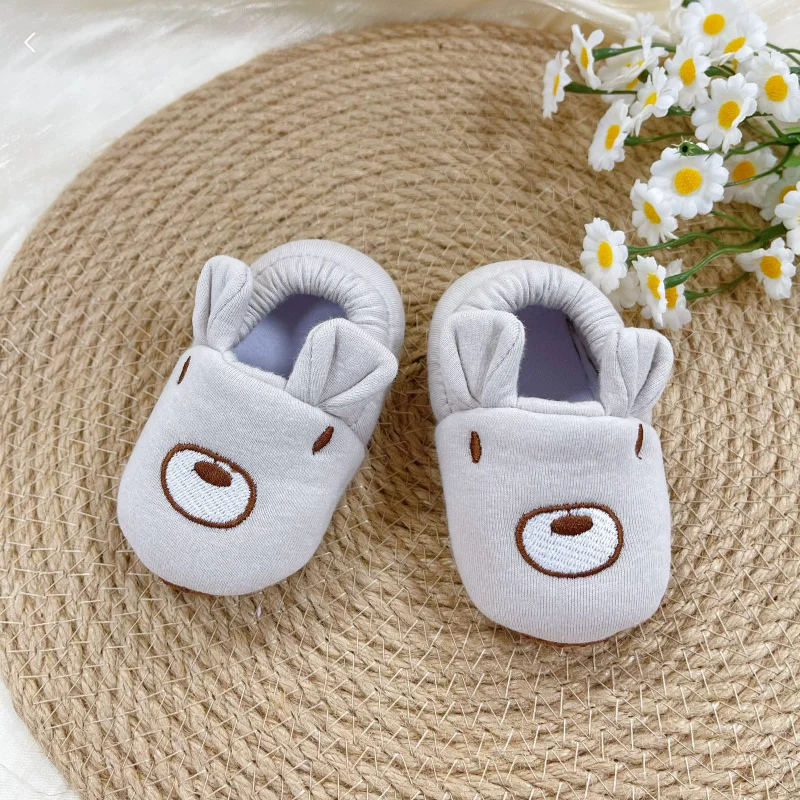 Baby Socks Shoes Cute Cartoon Children Boys Girls Soft Sole Floor Sports Preschool First Step