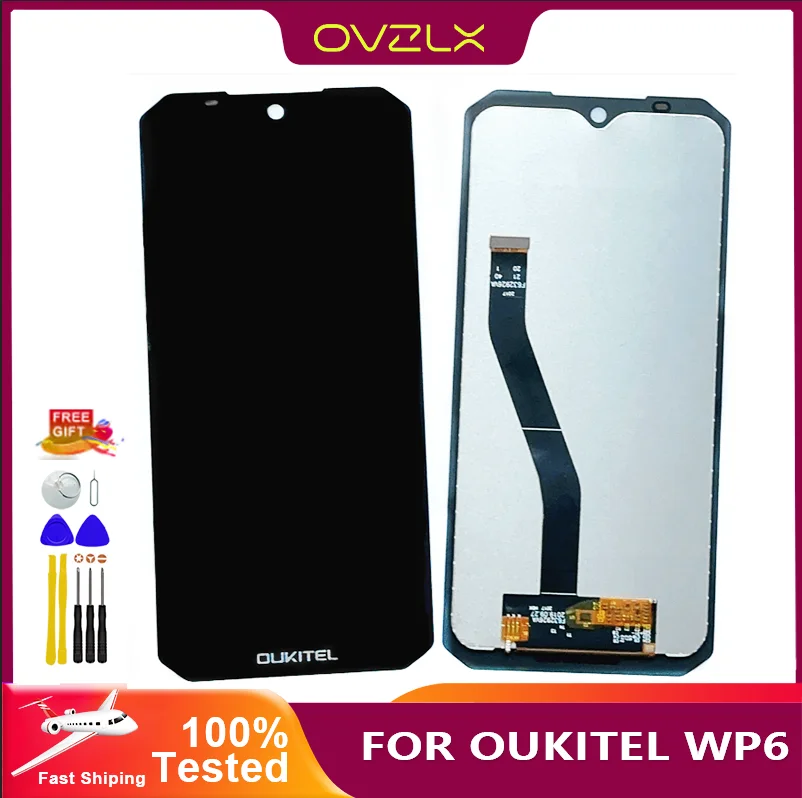 6,3 'Оригинальный ЖК-дисплей для Oukitel WP6, OUKITEL WP6, сенсорный экран WP 6, дигитайзер в сборе, сменный ЖК-дисплей для смартфона WP6