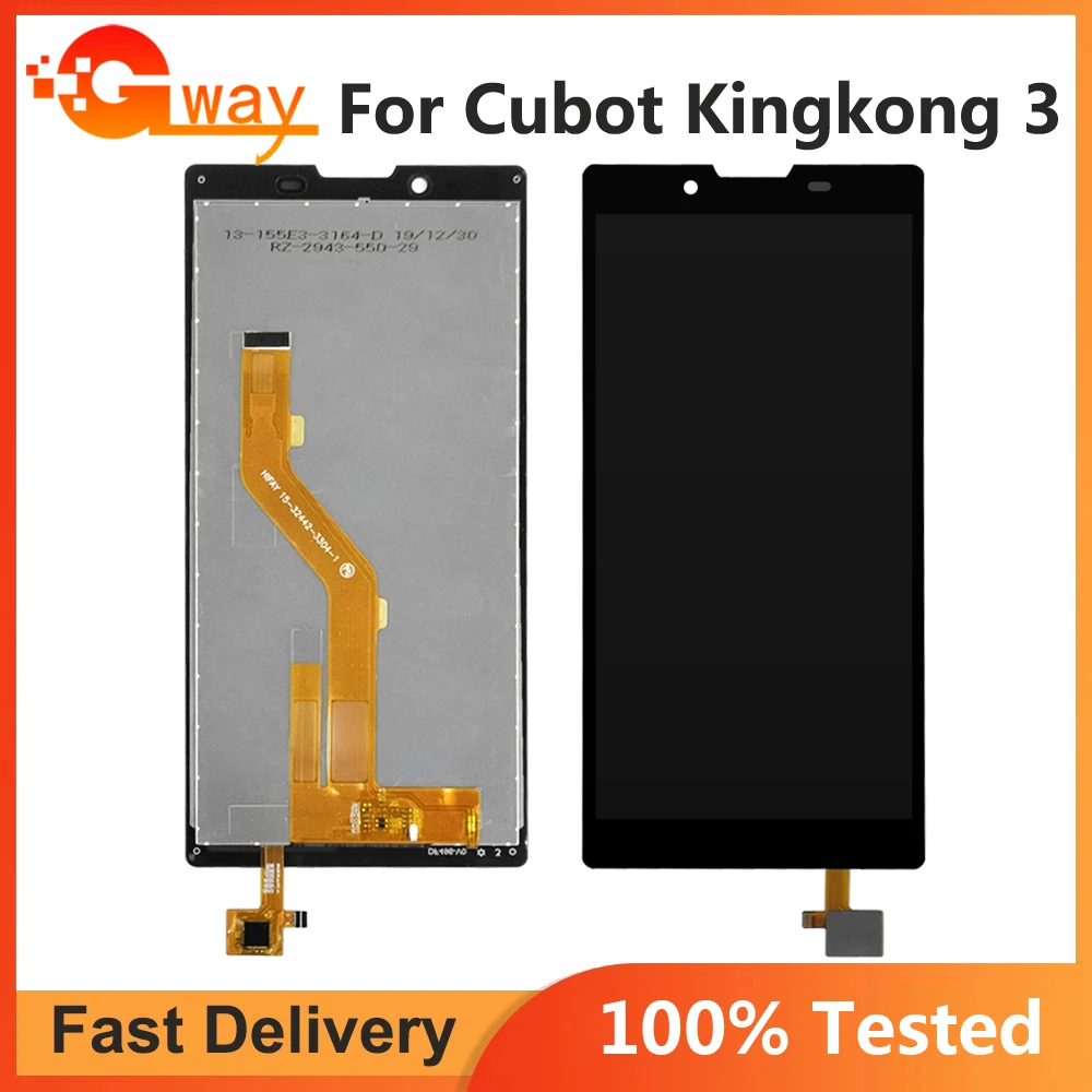 

Black 5.5''For cubot kingkong 3 LCD Display+Touch Sccreen Digitizer Assembly Phone Accessories cubot kingkong3 lcd tools