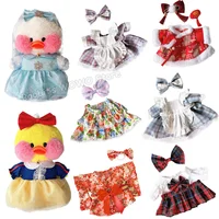 30cm Lalafanfan Clothes Little Yellow Duck Accessories Soft Toy Duck Clothing Set Stuffed Fluffy Duck Plush Doll Outfit 1