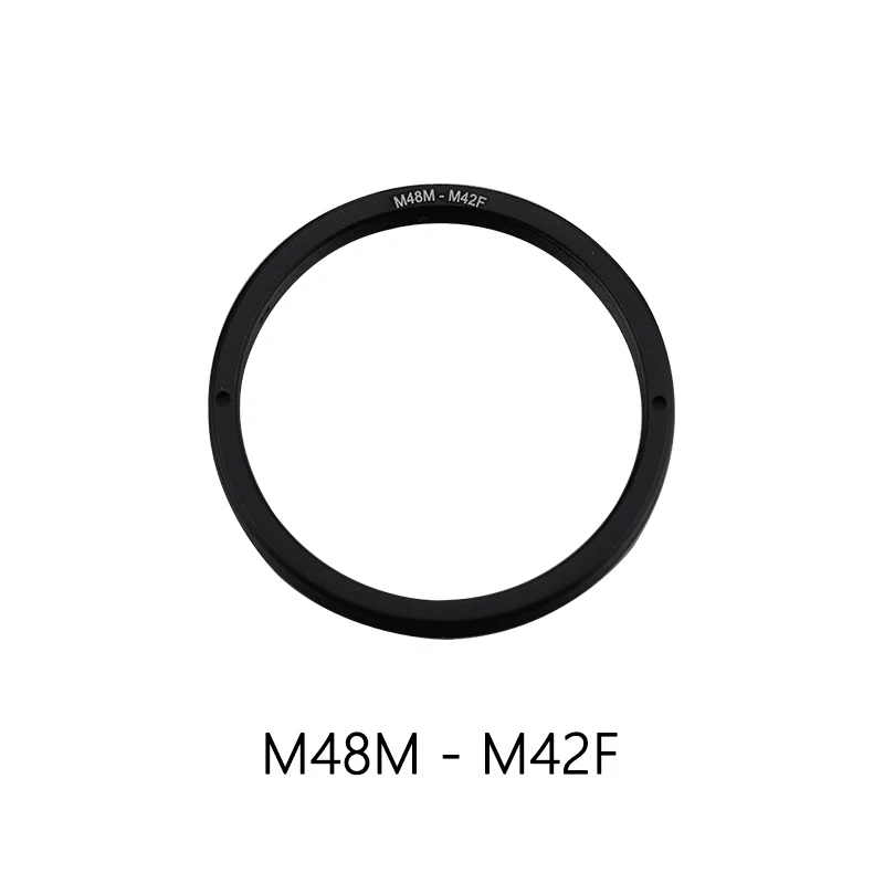 StarDikor M42/M48/M54 x0.75 Male To Female Thread Telescope Adapter Ring Aluminium Alloy For Zwo Qhy Camera Thickness-5mm 4