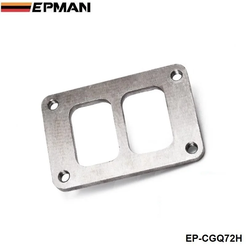 Jdm Performance T6 Divided Turbo Inlet Flange Threaded Holes Twin Scroll Large Frame 1/2&quot EP-CGQ72H |