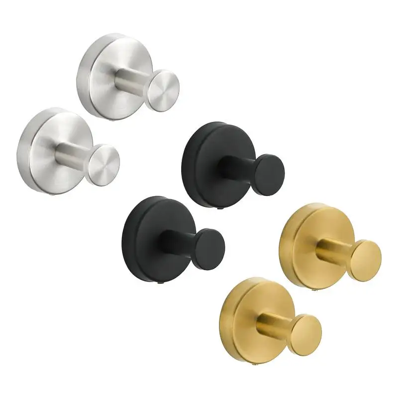 

Крючки для полотенец для ванной комнаты, многофункциональный настенный крючок для халата, сверхпрочная дверная вешалка для хранения для ванных комнат, кухни, балкона