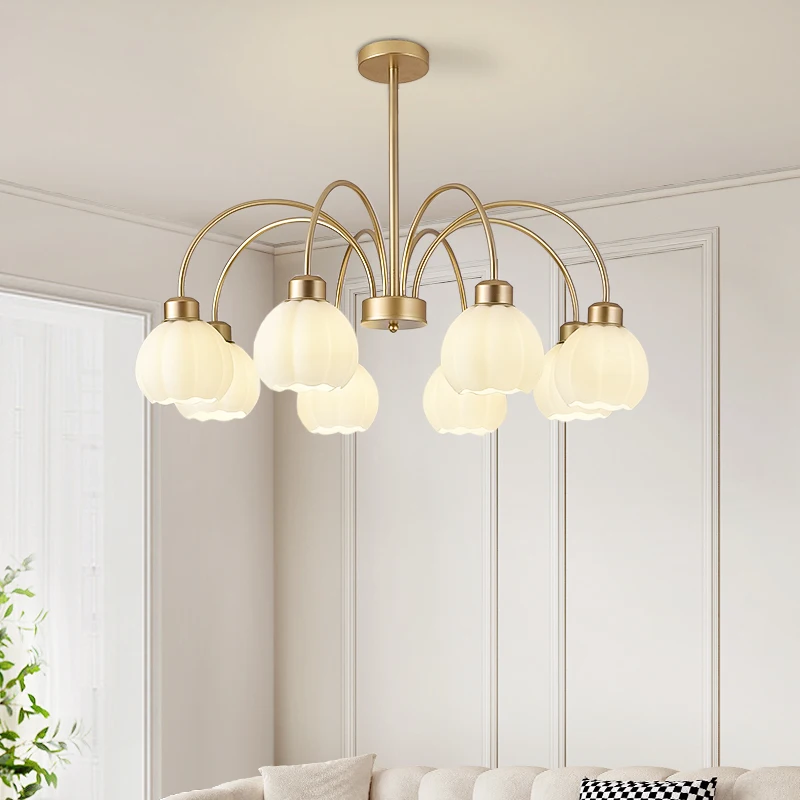 

headlights French fresh pastoral style home restaurant lights American light luxury