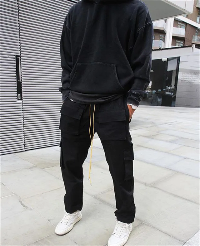 Cargo Pants Men 2021 Hip Hop Streetwear Jogger Pant Fashion Trousers M ...