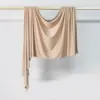 Nouveau Hijab en Jersey Liquide Premium, Châle, Foulard de Malaisie, Coiffes, Turbans de Mode Musulmane pour Femmes, Turban Ramadan Hijabs