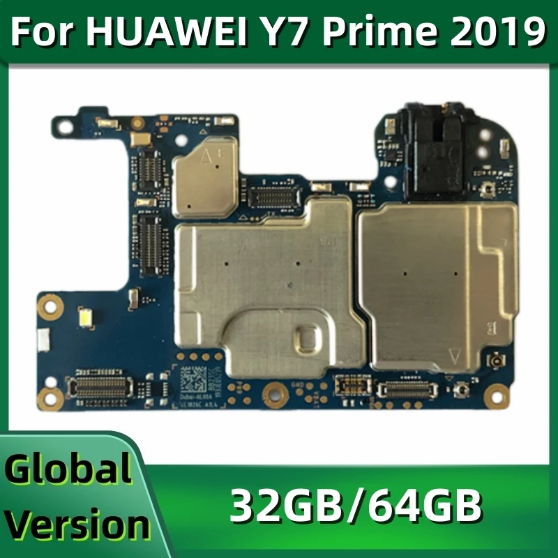 

Motherboard MB for HUAWEI Y7 Prime 2019, DUB-LX1, 32GB ROM, Original Unlocked Logic Board, with Kirin 450 Processor