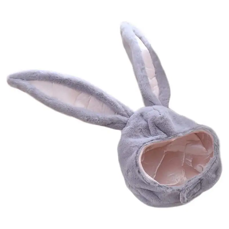 

Long Cap Plush Rabbit Ears Hat With Earflaps New Year Party Cosplay Women Girls Bunny Ears Hat Bunny Hood Hat Girls Gift