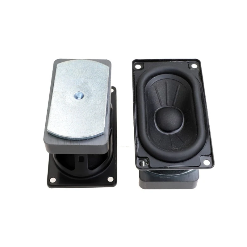 4580 4Ohm 12W 전체 주파수 오디오 스피커 직사각형 확성기 3 인치 HIFI 사운드 동적 코일 스피커 80mm