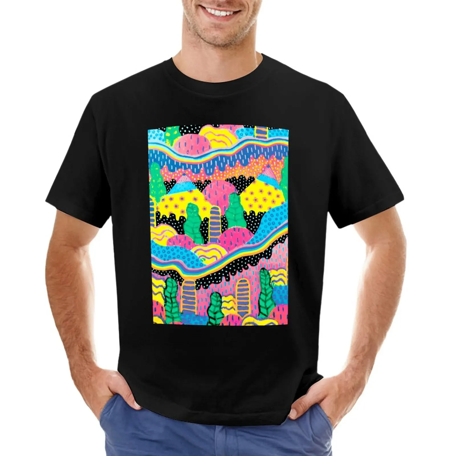 

Pattern Island T-Shirt funny t shirt black t shirt mens big and tall t shirts