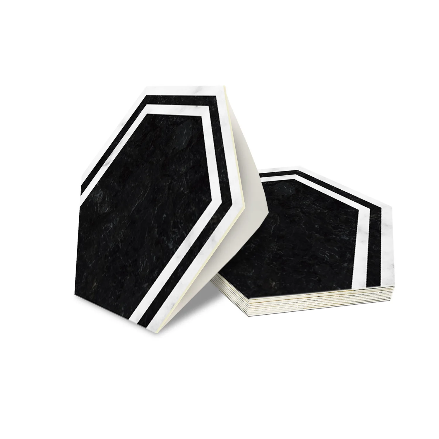 

Home Decor Waterproof Wall Sticker Non-slip Floor Sticker Thicken Decorative Flooring Hexagon IXPE Foam Self Adhesive DB223