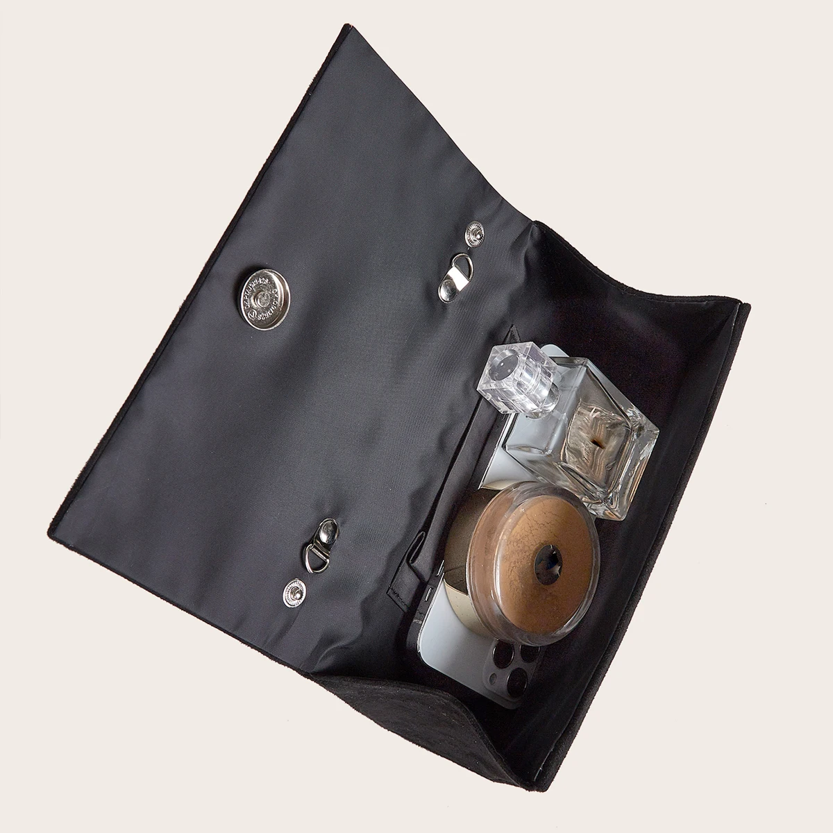 Women's Handbag Black Luxury Evening Clutch Bag Fashion Chain Shoulder Bag Prom Party Long Purse Bag - 6
