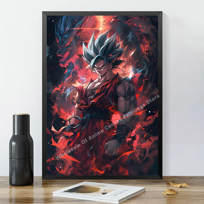 ドラゴンボールの装飾,日本のアニメ,壁の画像,家の装飾,部屋,寝室の