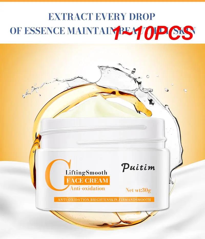 

1~10PCS Hyaluronic Acid Serum Moisturizing Snail Cream Face Cream Anti Wrinkle Firming Whitening Brighten Face Cream