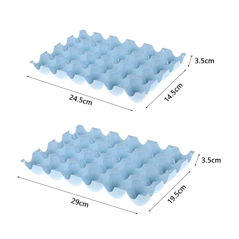 24/15 Grooves Egg Storage Box egg storage box Household Egg Rack Refrigerator Container Dispenser for Kitchen