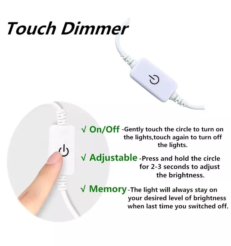 Adjustable Brightness Sewing LED Lights Multifunctional Flexible Work Lamp for Drill Press Lathe