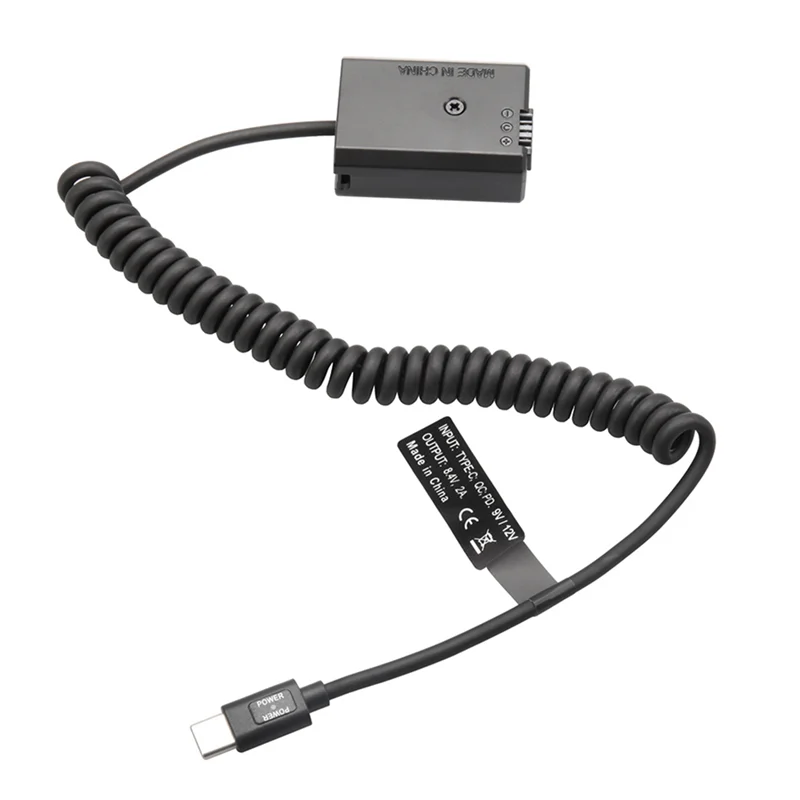 Hot sale NP-FW50 Dummy Battery PD Type-C Coupler for ZV-E10 A7 A7R/S/M A7II A7S2 A7M2 A7R2 A6500 NEX5 NEX7 -RX10 A33 A55