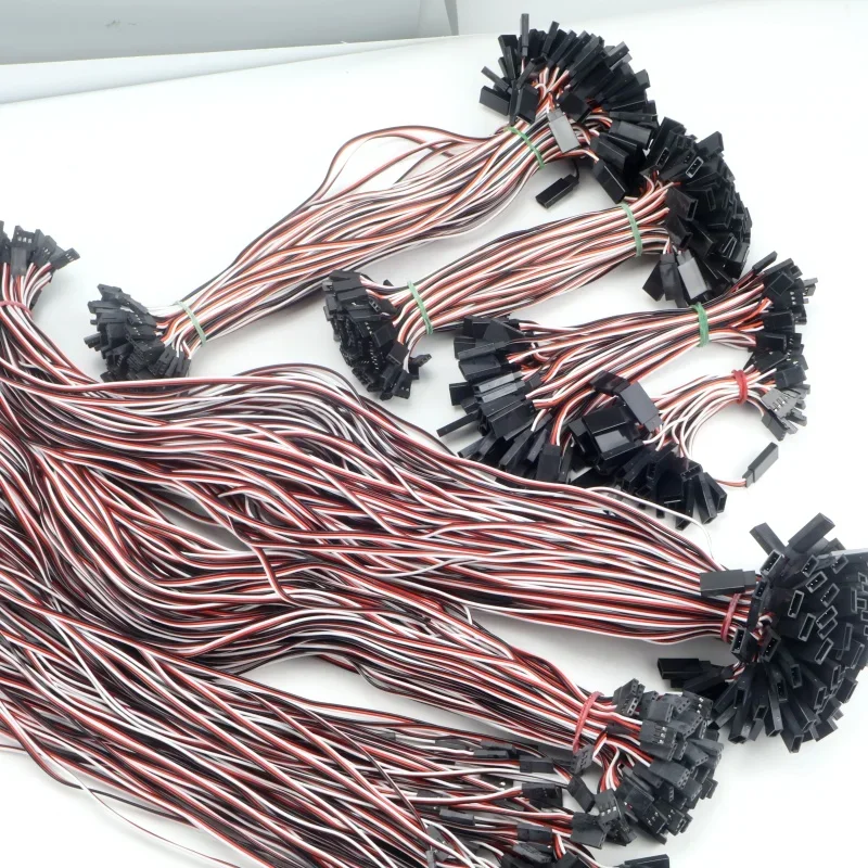 Lot de 10 Fils de Connection RC 100-1000mm - Pièces Électroniques