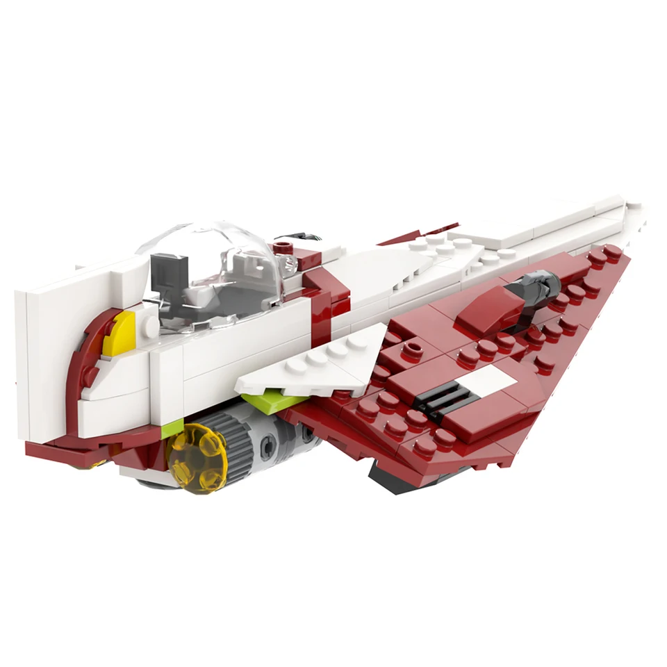 SALE‼️【新品】PHILIPPEMODEL✖️ACBC ホワイト/レッド MOC2193 Starfighter Creative Building Blocks Action Figure Classic