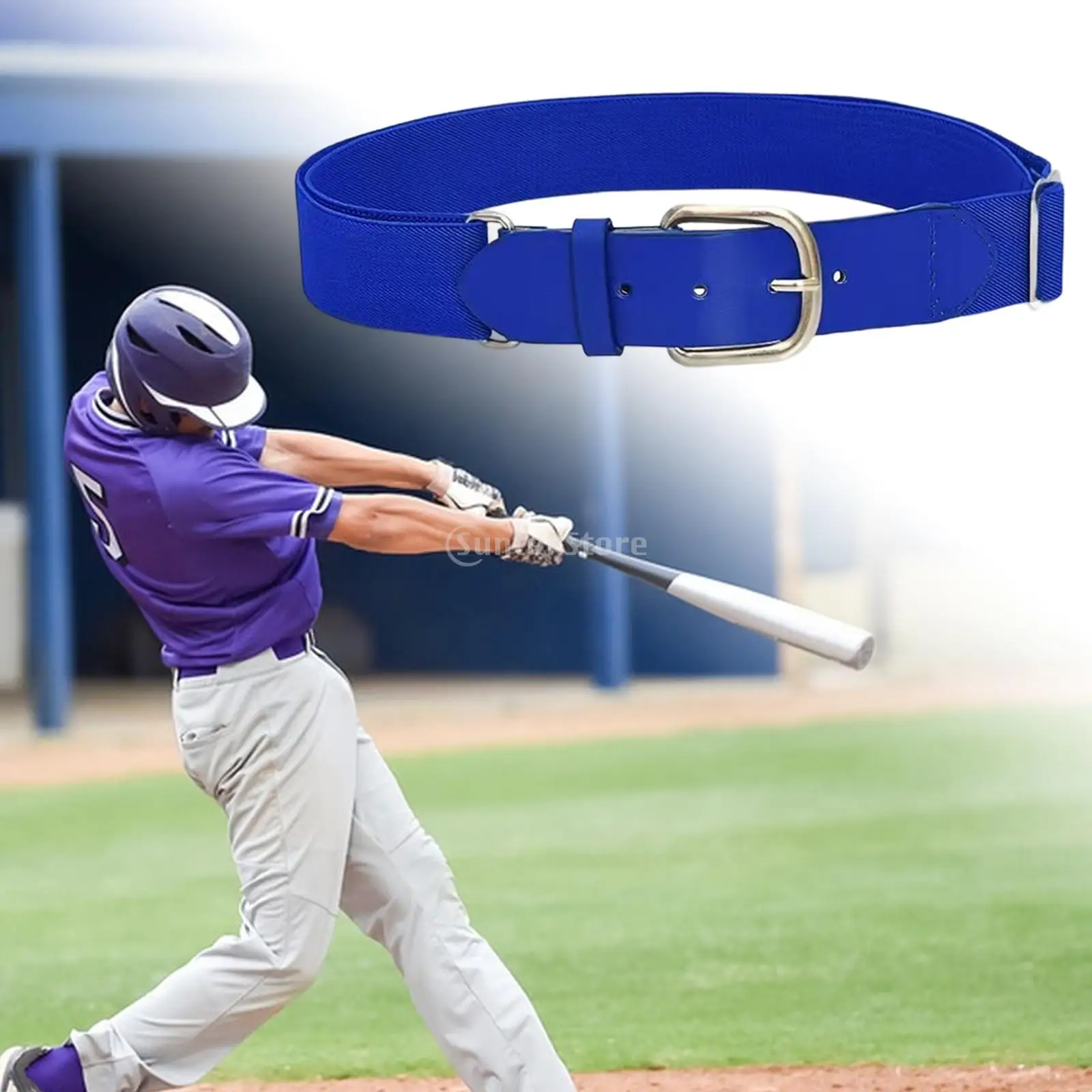 Baseball Belt Softball Belt Waist Belt Elastic Durable Comfortable to Wear Dry Adjustable Unisex Waist Band Equipment