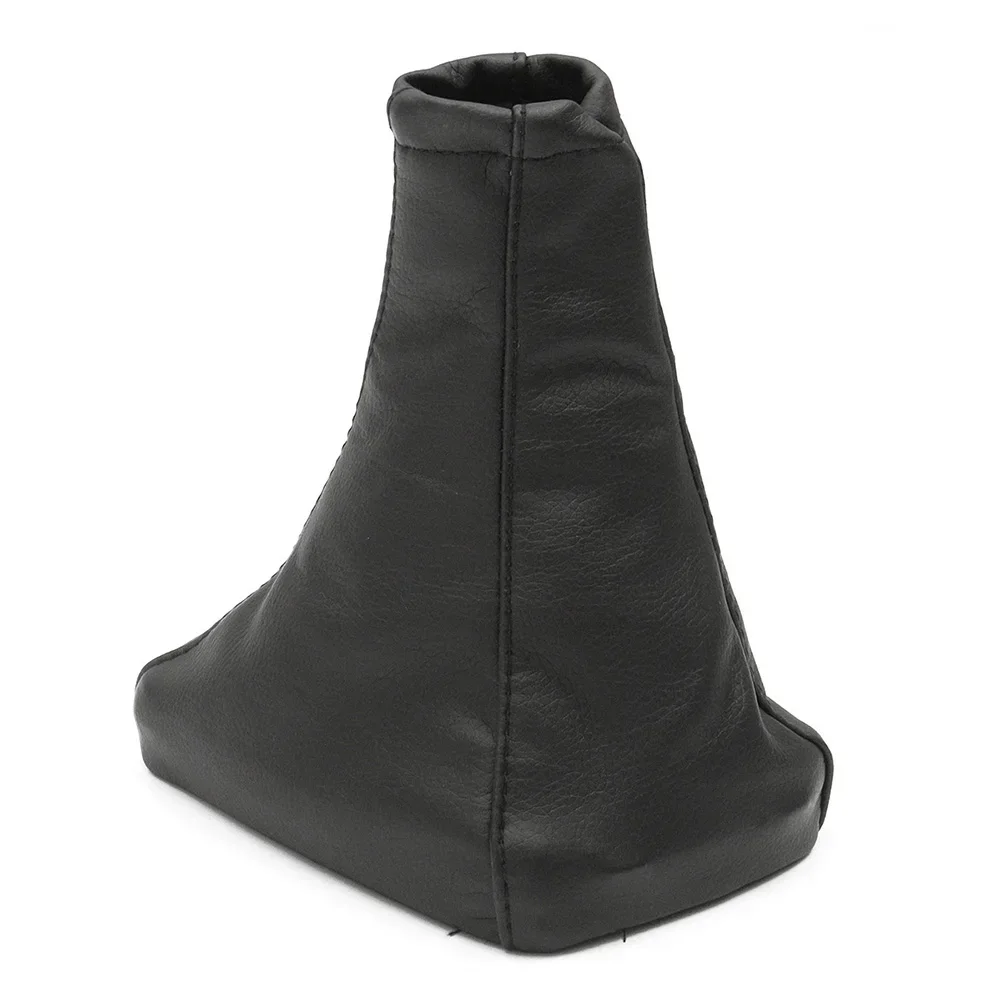 Car Gear Shift Knob Leather Dustproof Shifter Gaiter Boot Parking Handbrake Cover For Opel For Vauxhall MERIVA 2003 2010 hand brake cover car interior accessories gear head cover
