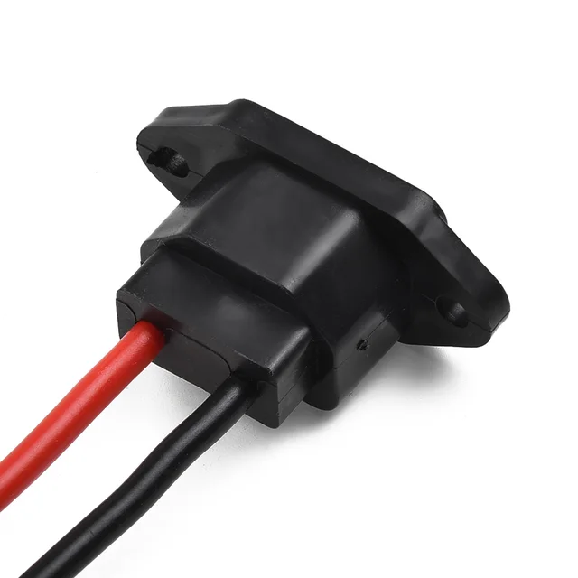 Electric Scooter Battery Charger Port With 3 Pin Plug Connector Jack Socket  Safe Durable Charging Port Scooter Accessories - AliExpress