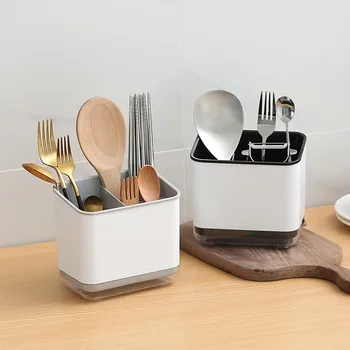 Double-Layer Cutlery Storage Holder 1