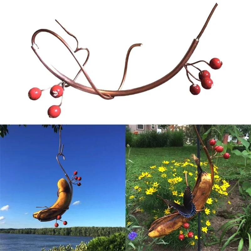 나비 바나나 해먹 피더, 나비 바나나 스탠드, 야외 발코니용, 걸이식 나비 피더