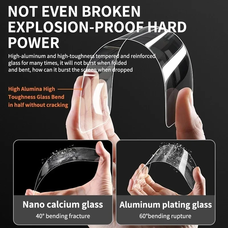 5Pcs Tempered Glass for iPhone 16 14 13 11 15 Pro Max Mini Screen Protector for iPhone XR X XS MAX 7 8 Plus SE Protective Glass — view 5