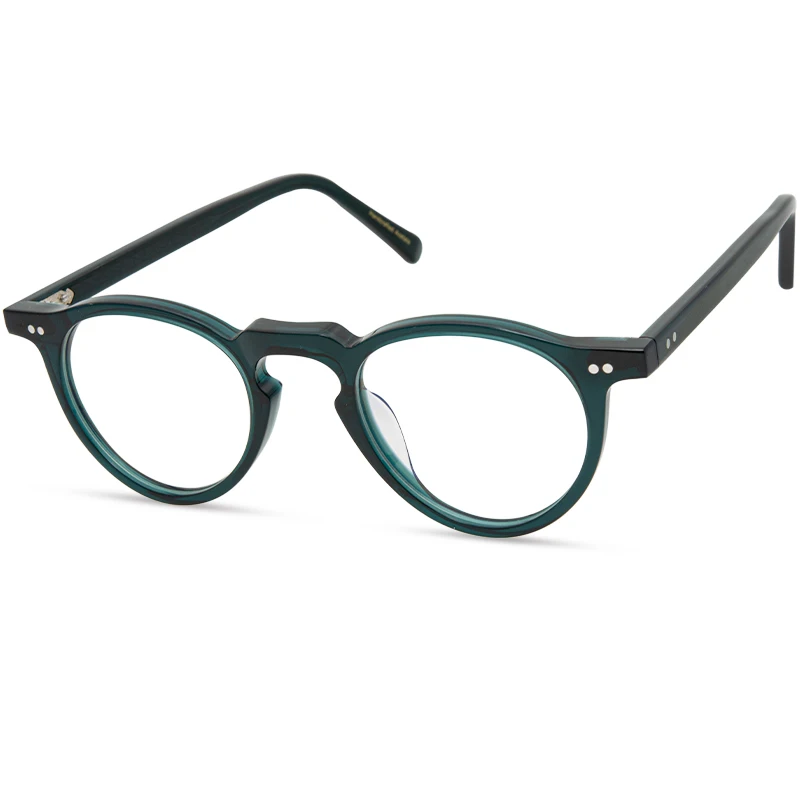 

New Fashion Unique Men's Square Acetate Light Frame Handmade Glasses Frame