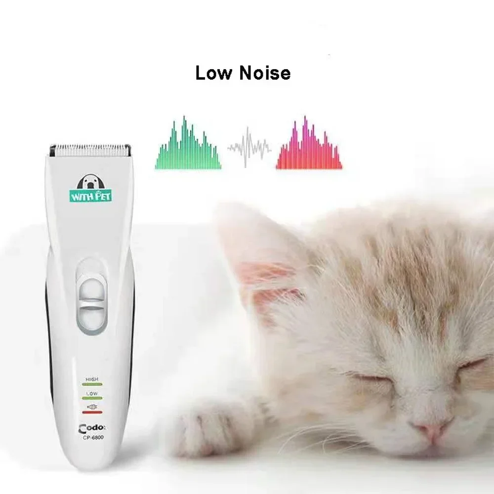 Codos CP6800 Rechargeable Cat Dog Hair Trimmer Electrical Hair Clipper Remover Cutter Grooming Dog Cut Machine